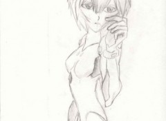 Fonds d'cran Art - Crayon __Rai Ayanami__