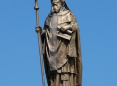 Fonds d'cran Constructions et architecture Statue ST-Nicolas,glise ST-Nicolas,Qubec