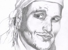 Wallpapers Art - Pencil Johnny Deep