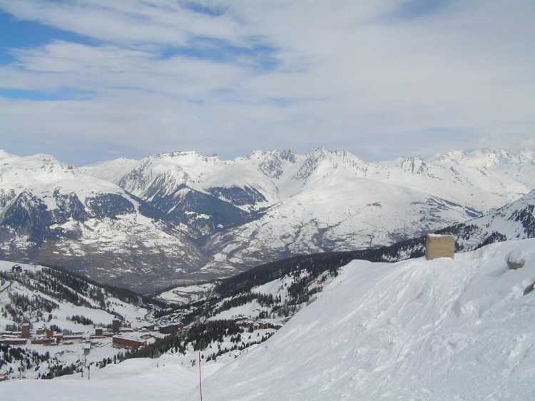 Fonds d'cran Nature Montagnes La plagne