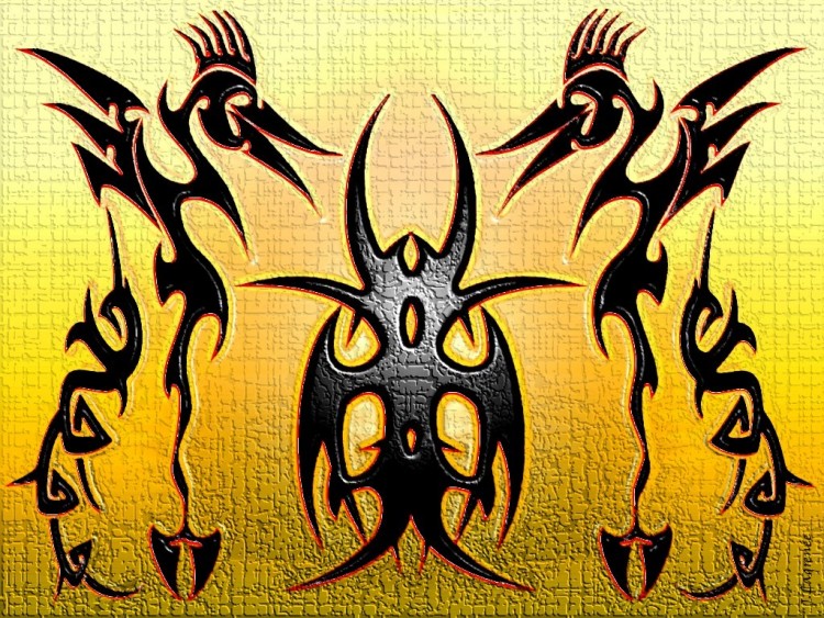 Wallpapers Digital Art Style Tribal Tribal Tattoo_2