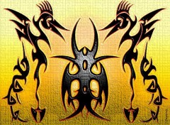 Wallpapers Digital Art Tribal Tattoo_2