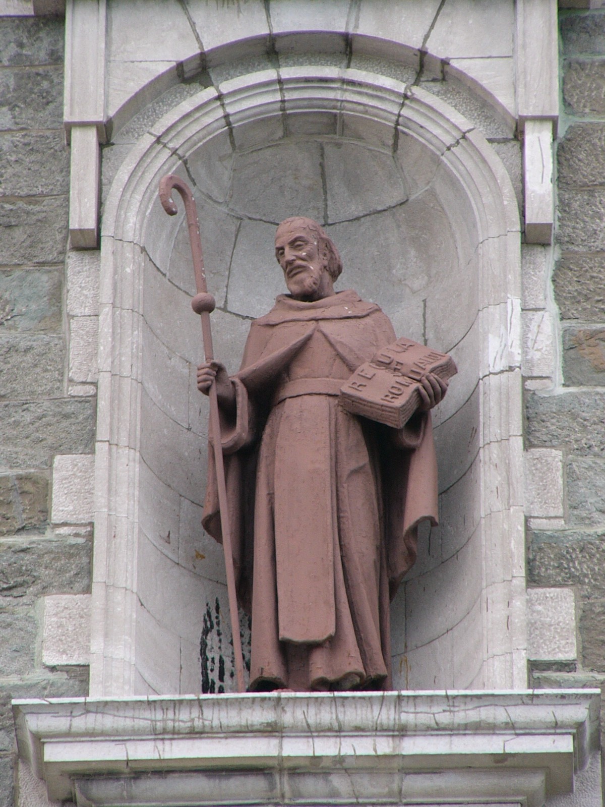 Fonds d'cran Constructions et architecture Edifices Religieux Statue glise ST-Romual.Qubec