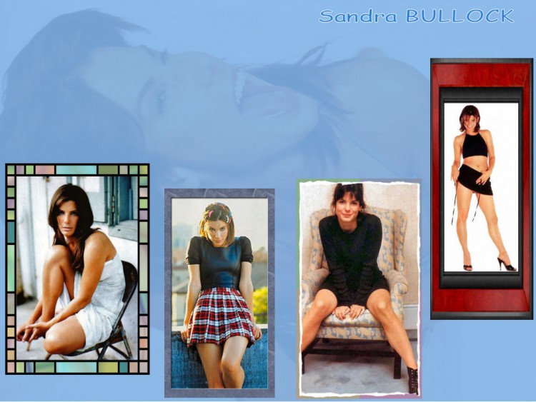 Fonds d'cran Clbrits Femme Sandra Bullock Cadre