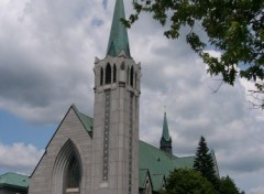 Fonds d'cran Constructions et architecture glise ST-Rodrigue Charlesbourg,Qubec