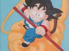 Wallpapers Art - Painting dragon ball