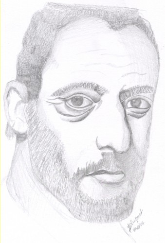 Wallpapers Art - Pencil Movies - TV Soaps Jean Reno