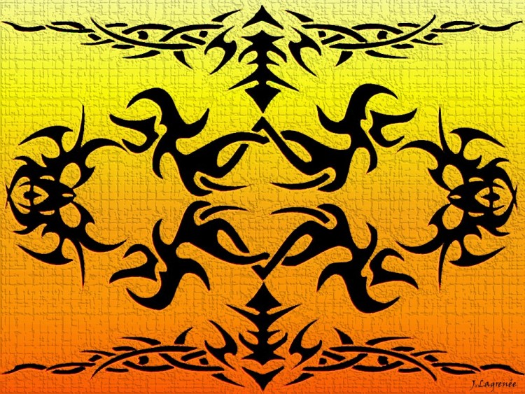 Wallpapers Digital Art Style Tribal Tribal Tattoo_4