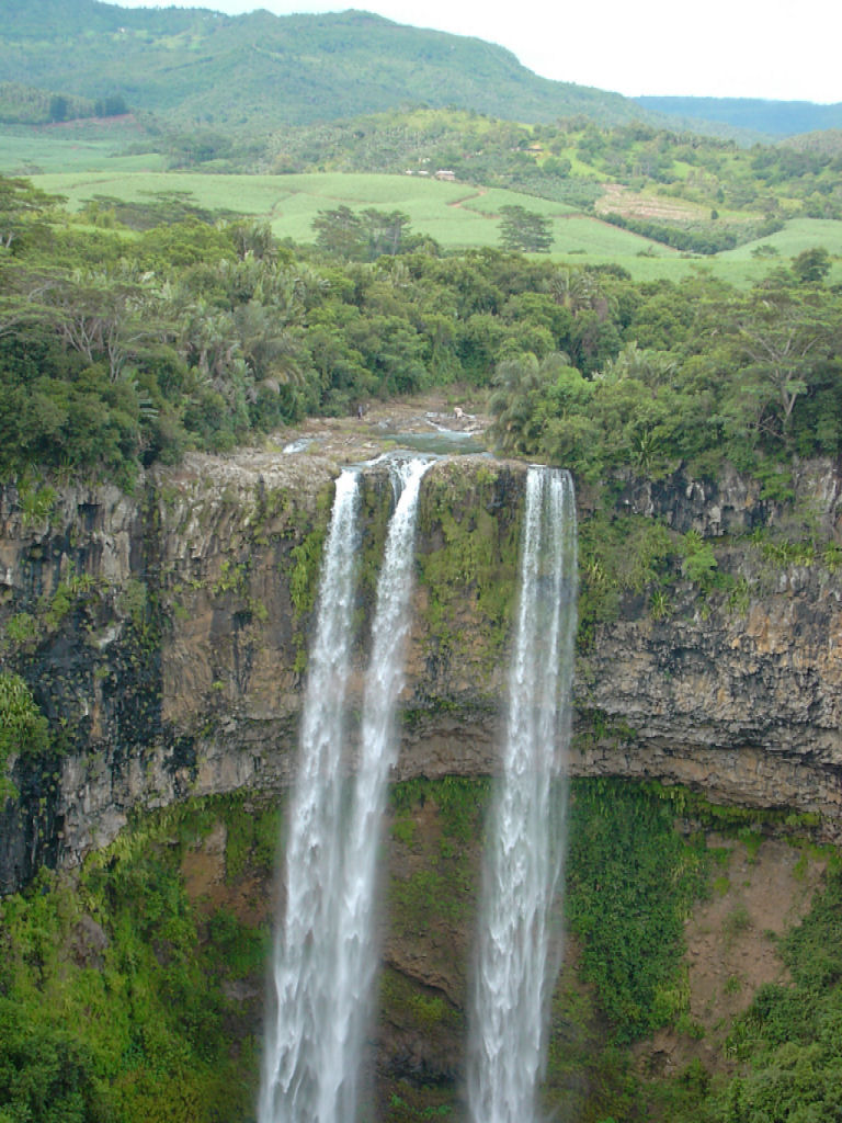 Wallpapers Nature Waterfalls Ile maurice