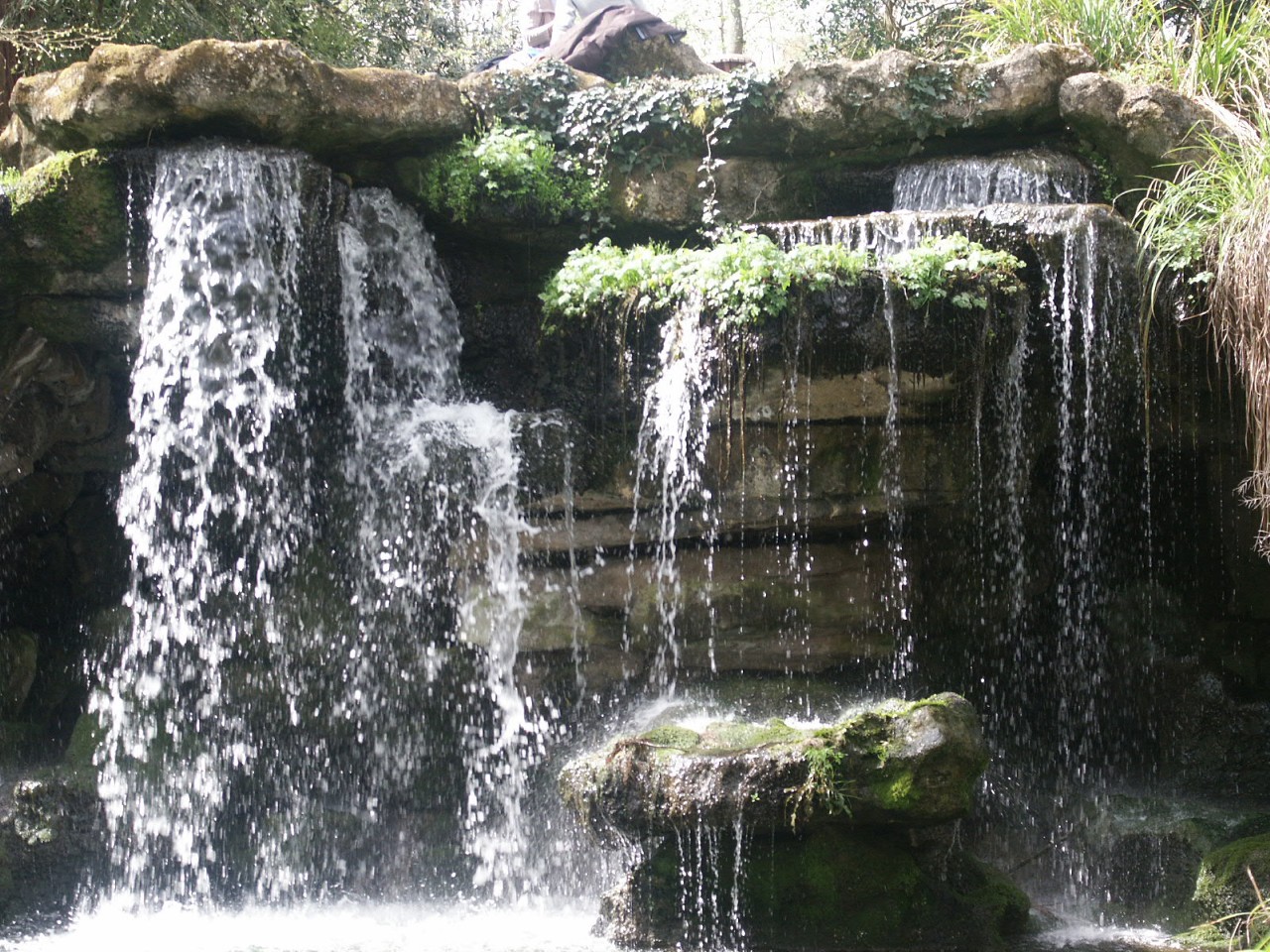 Wallpapers Nature Waterfalls Cascade parc du Bouran