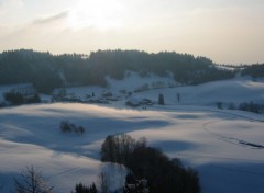 Fonds d'cran Nature Village isol