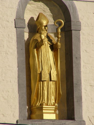 Fonds d'cran Constructions et architecture Edifices Religieux Statue glise ST-Charles-Borrome,Charlesbourg