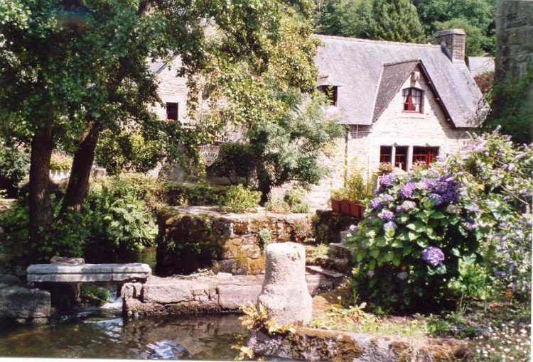 Wallpapers Constructions and architecture Houses Pont aven - Bretagne