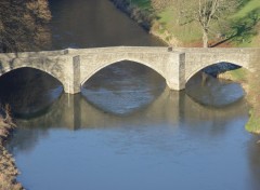 Wallpapers Constructions and architecture Merveilleux pont vu du chteau de Bouillon