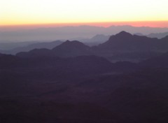 Fonds d'cran Nature lever du jour au mont Sina, Egypte