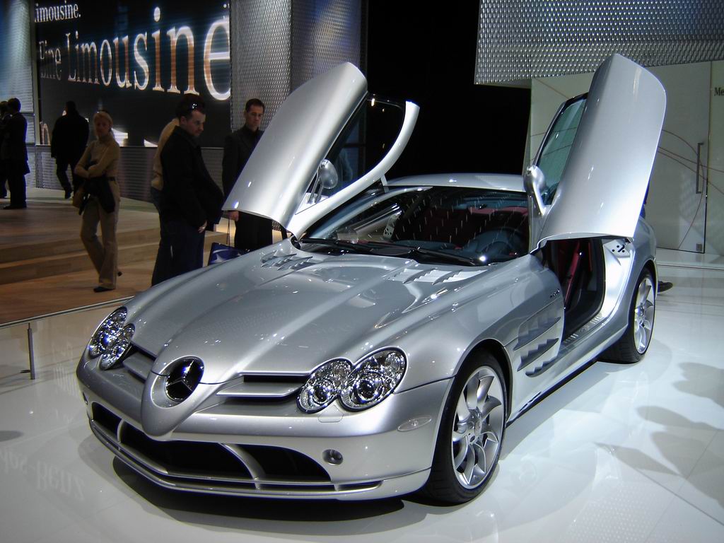 Fonds d'cran Voitures Mercedes SLR