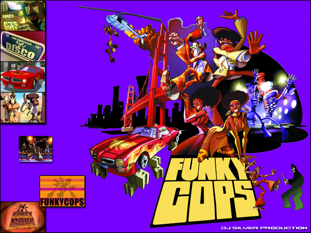 Fonds d'cran Dessins Anims Funky Cops Funky Cops