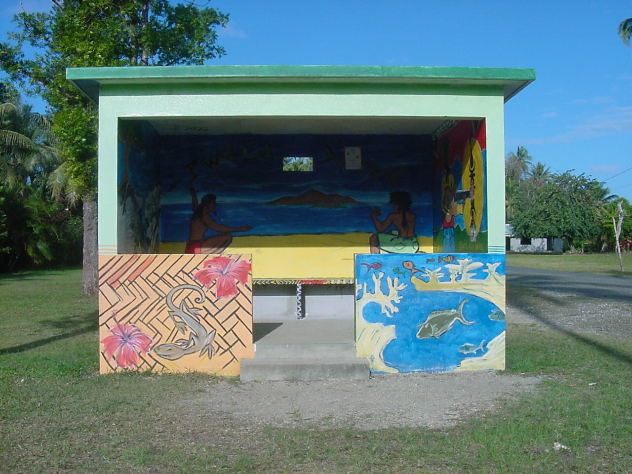 Wallpapers Trips : Oceania New Caledonia Les abris-bus (suite)