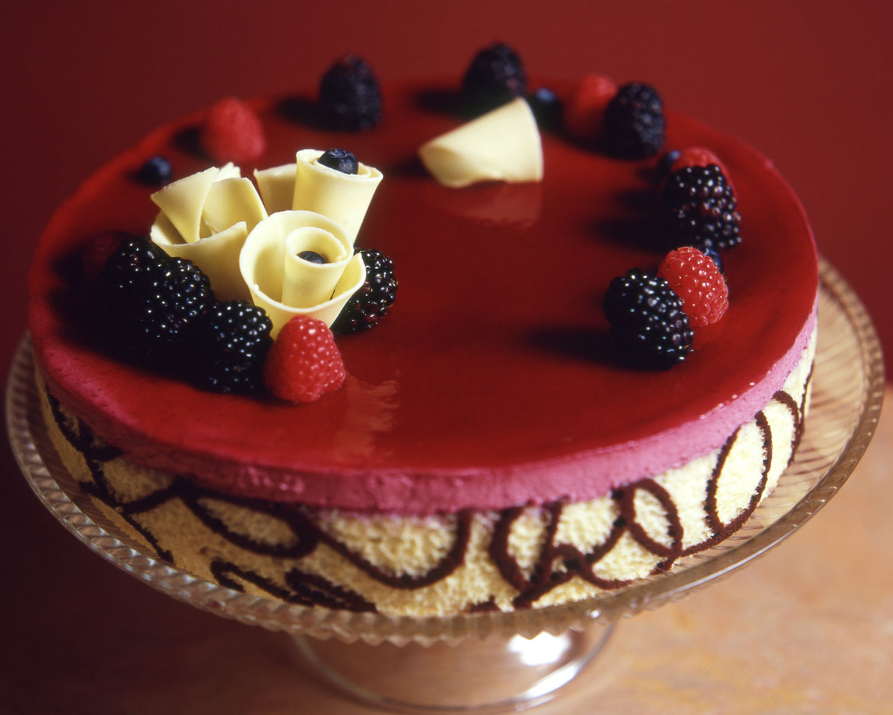 Fonds d'cran Objets Tartes - Gateaux cassis