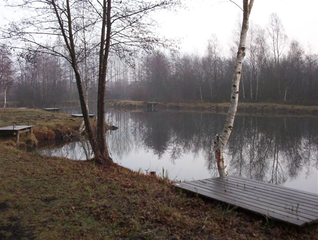 Fonds d'cran Nature Lacs - Etangs Etang de pche en hiver