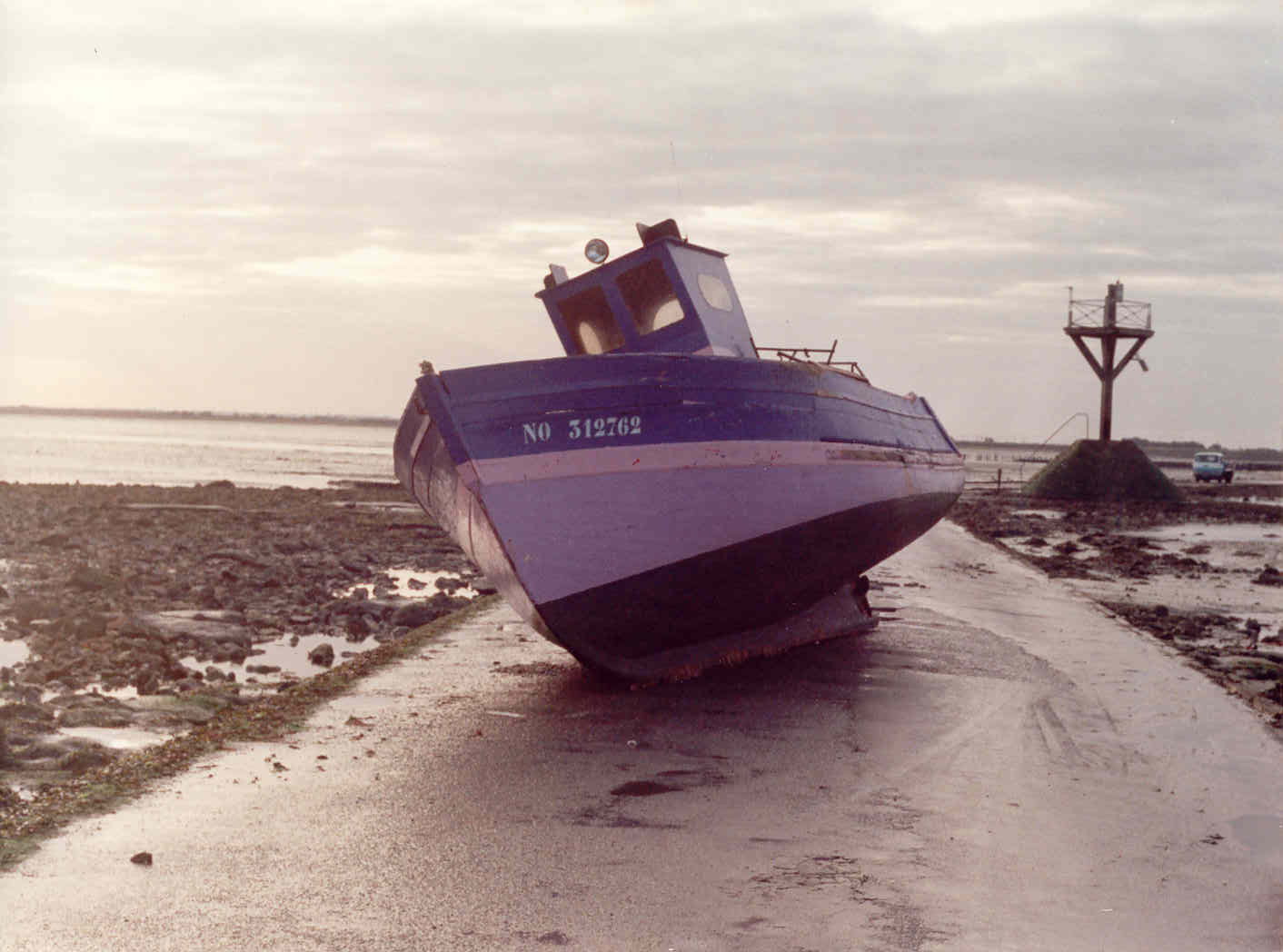 Fonds d'cran Bateaux Bateaux de pche Le Gois - Vende - Insolite