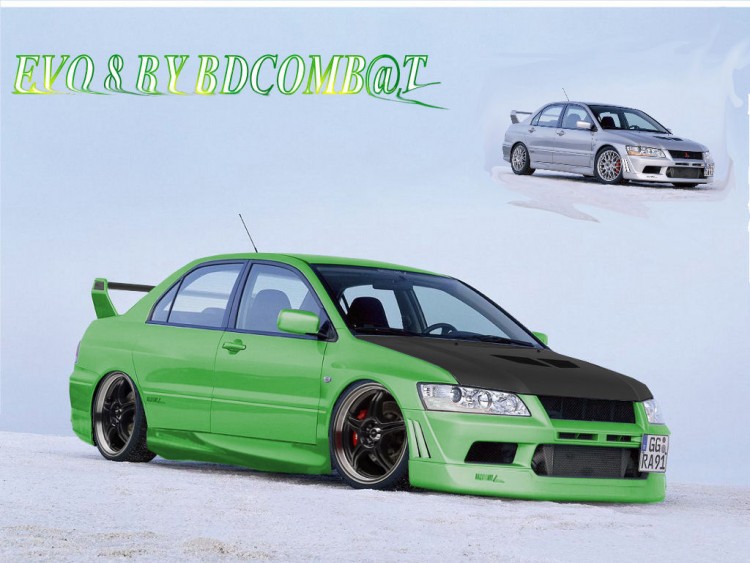 Wallpapers Cars Tuning evo tuned