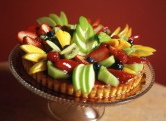 Fonds d'cran Objets tarte aux fruits