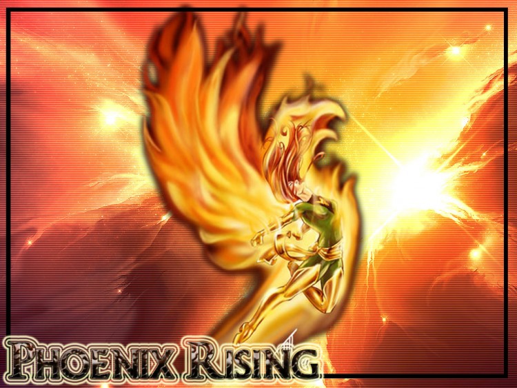 Fonds d'cran Comics et BDs X-men Phoenix rising