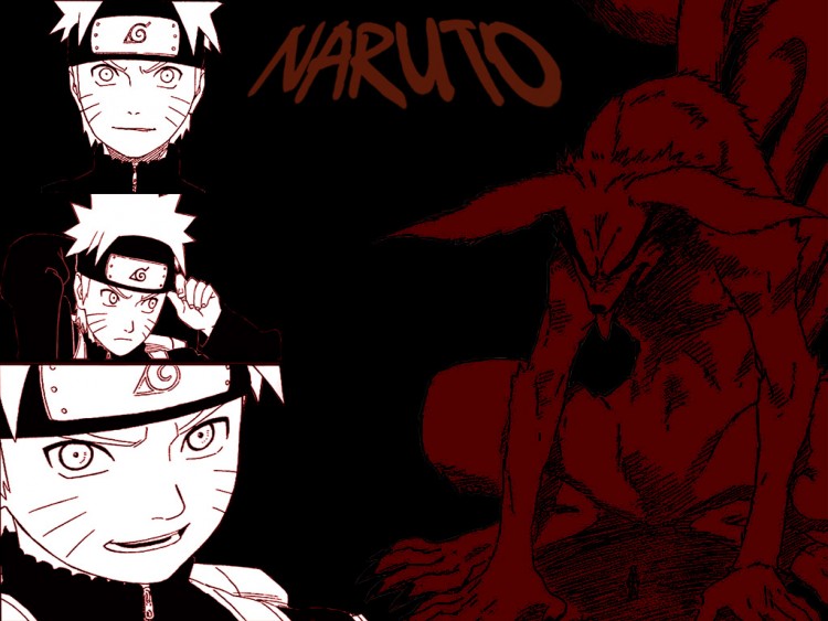 Fonds d'cran Manga Naruto kyuubi