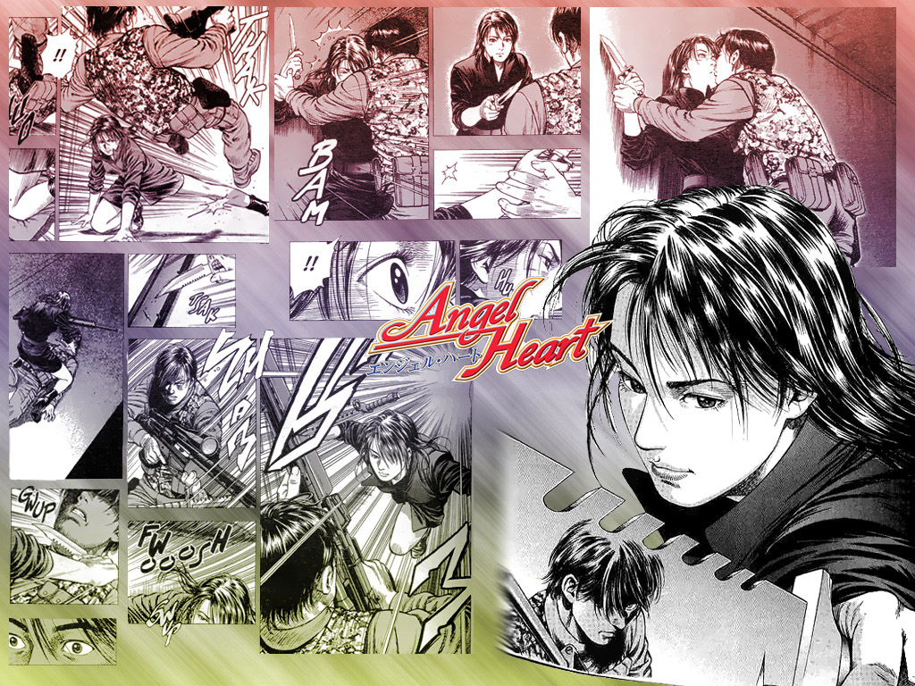 Wallpapers Manga Angel Heart Glass Heart 2