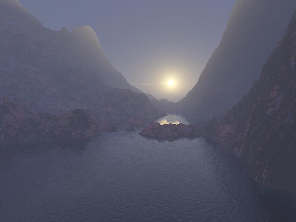 Fonds d'cran Art - Numrique 3D - Terragen perce