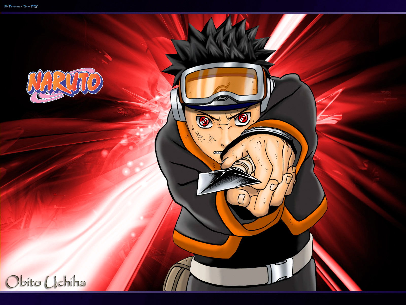 Fonds d'cran Manga Naruto Obito