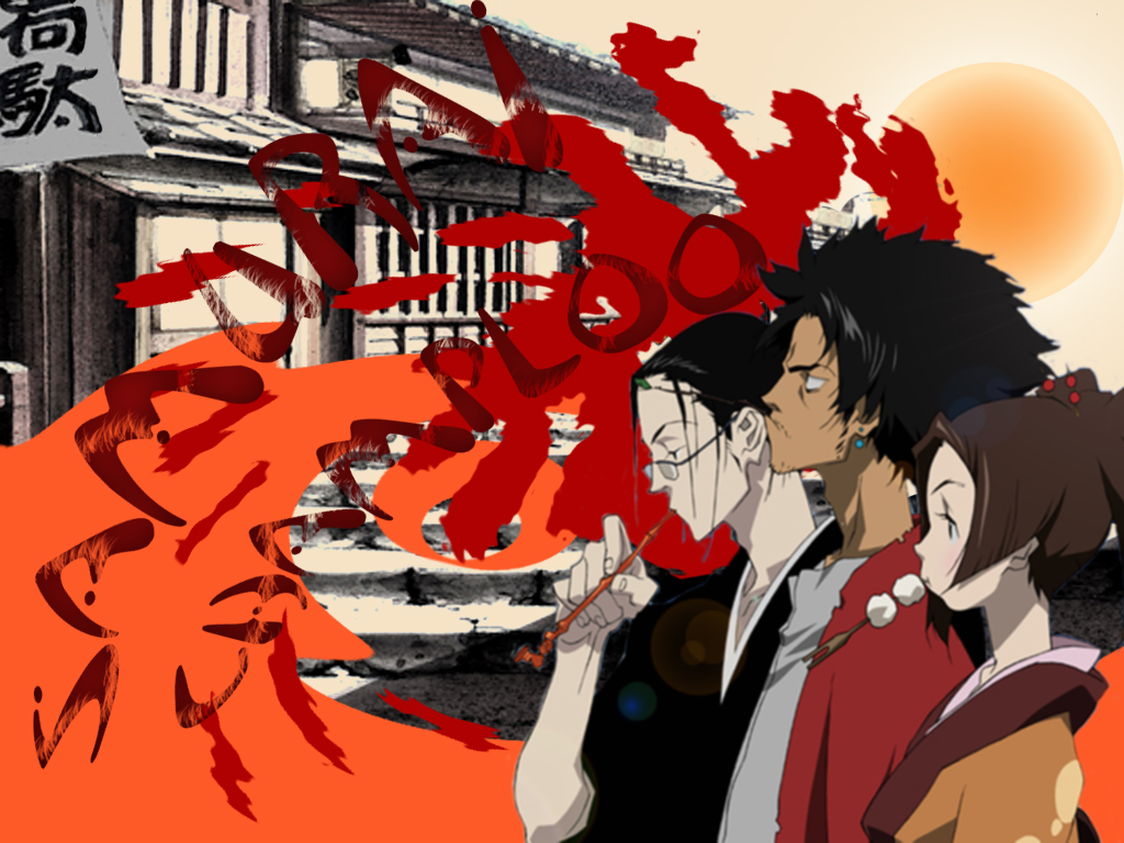 Fonds d'cran Manga Samurai Champloo SC-wall1