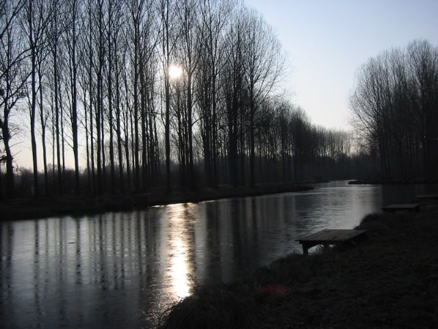 Wallpapers Trips : Europ France > Picardie De bon matin en hiver