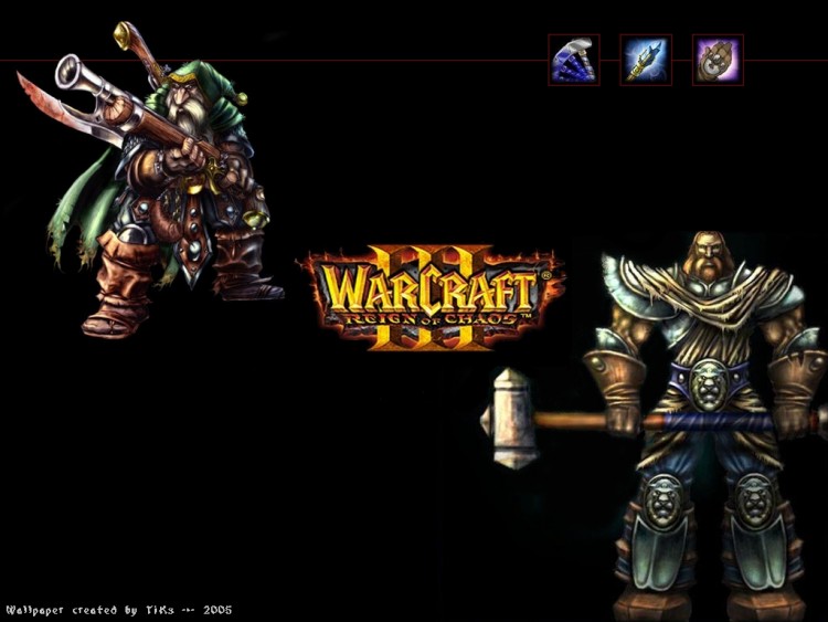 Fonds d'cran Jeux Vido Warcraft 3 Humains