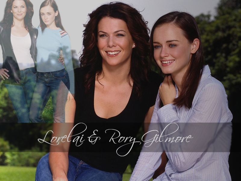 Fonds d'cran Sries TV Gilmore Girls Alexis&Lauren