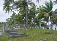 Fonds d'cran Voyages : Ocanie Cimetire  Lifou