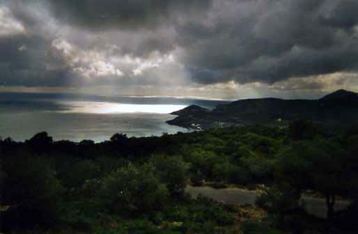 Fonds d'cran Nature Ciel - Nuages Ile Greque