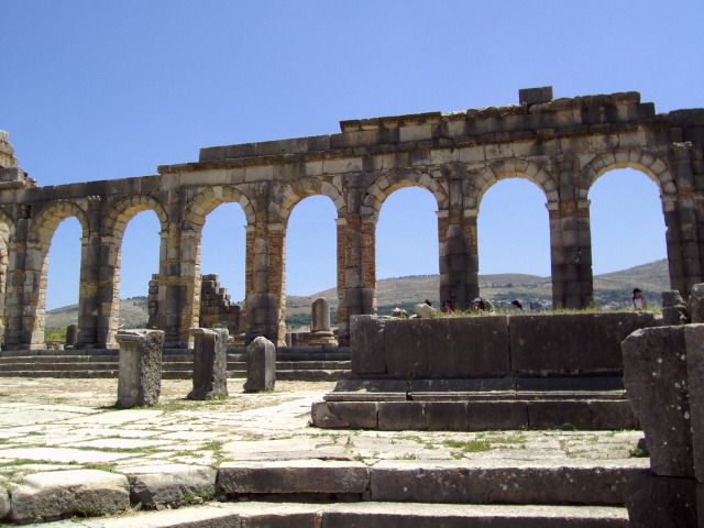 Fonds d'cran Voyages : Afrique Maroc Volubilis