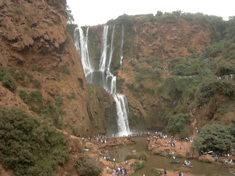 Wallpapers Nature Waterfalls CASCADE OUZOUDE