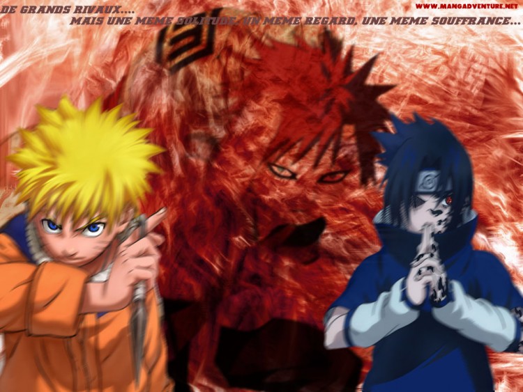 Wallpapers Manga Naruto Trio ninja