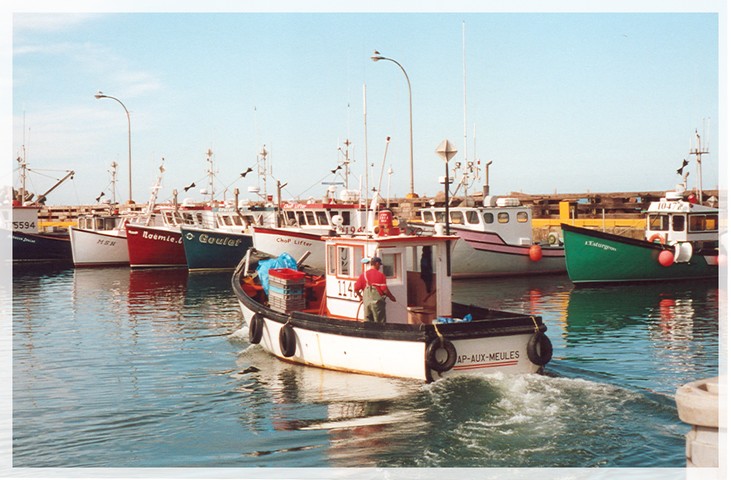 Fonds d'cran Bateaux Bateaux de pche ile de la madelaine