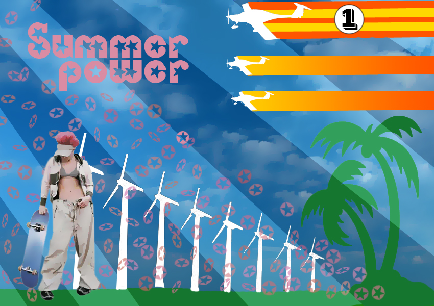 Fonds d'cran Art - Numrique Vectoriel Summer Power