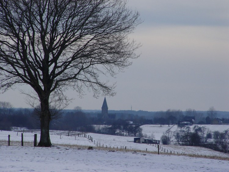 Wallpapers Trips : Europ Belgium Village gaumais enneig