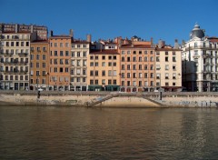 Fonds d'cran Voyages : Europe Lyon- Quai Saint Vincent