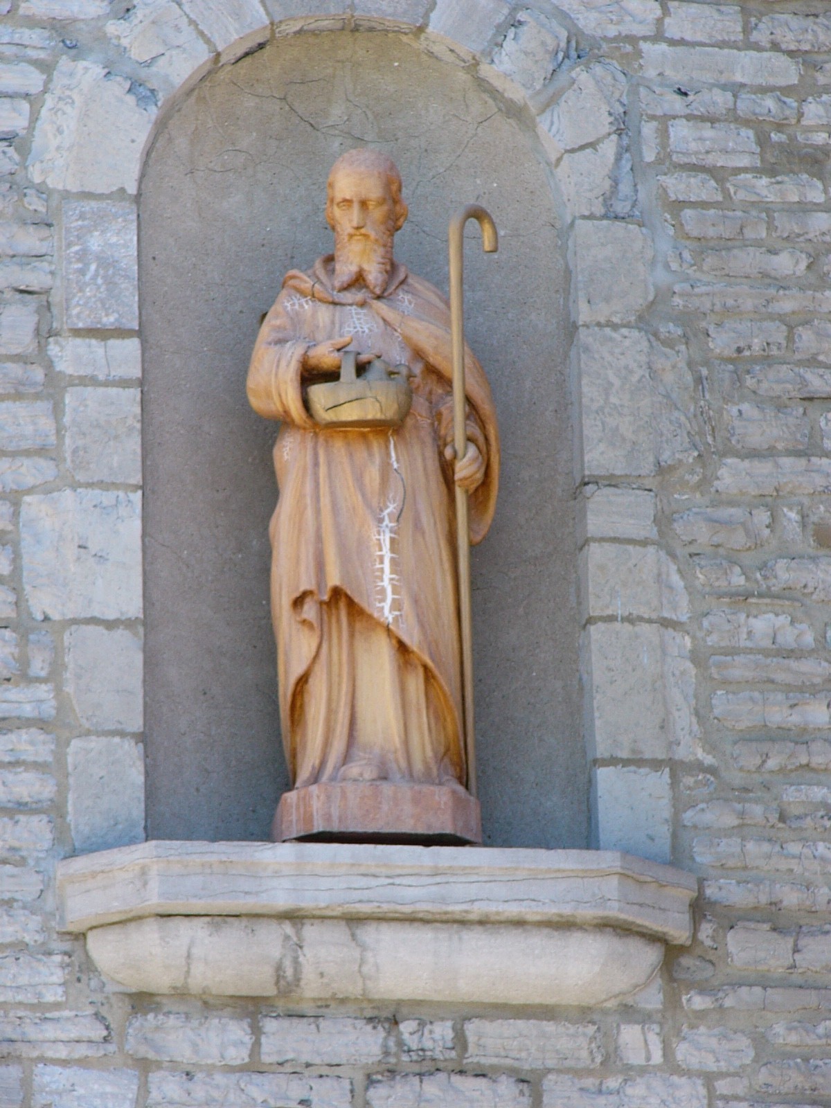 Fonds d'cran Constructions et architecture Edifices Religieux Statue glise STE-Famille le Orlans,Qubec