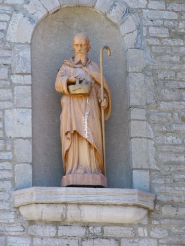 Fonds d'cran Constructions et architecture Edifices Religieux Statue glise STE-Famille le Orlans,Qubec