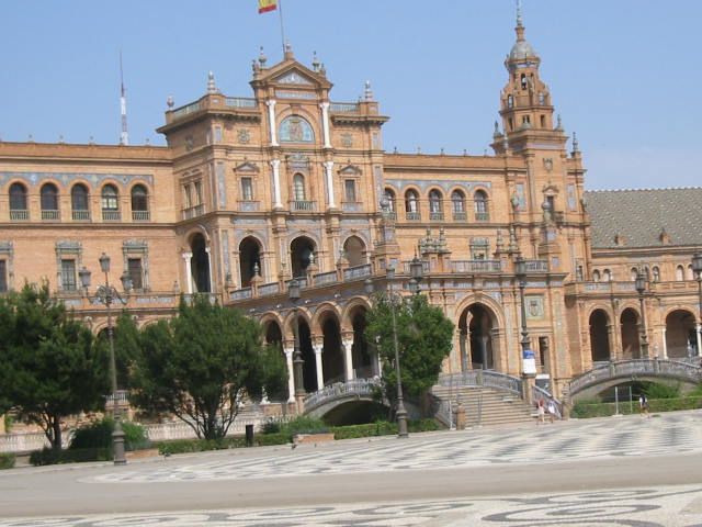 Fonds d'cran Voyages : Europe Espagne Andalousie- La place d' Espagne  Sville