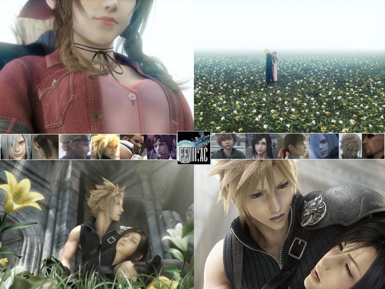 Fonds d'cran Jeux Vido Final Fantasy Advent Children FF 7 AC