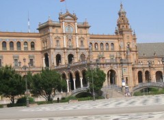 Fonds d'cran Voyages : Europe Andalousie- La place d' Espagne  Sville